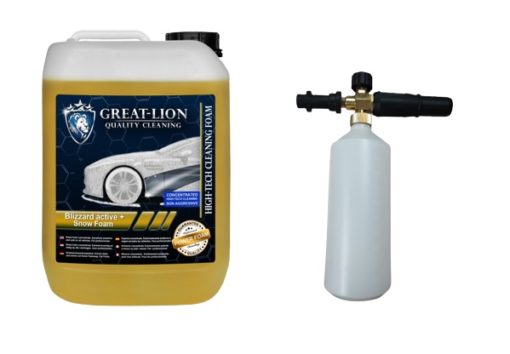 5L Great Lion Blizzard Active + und Polished Schaumkanone