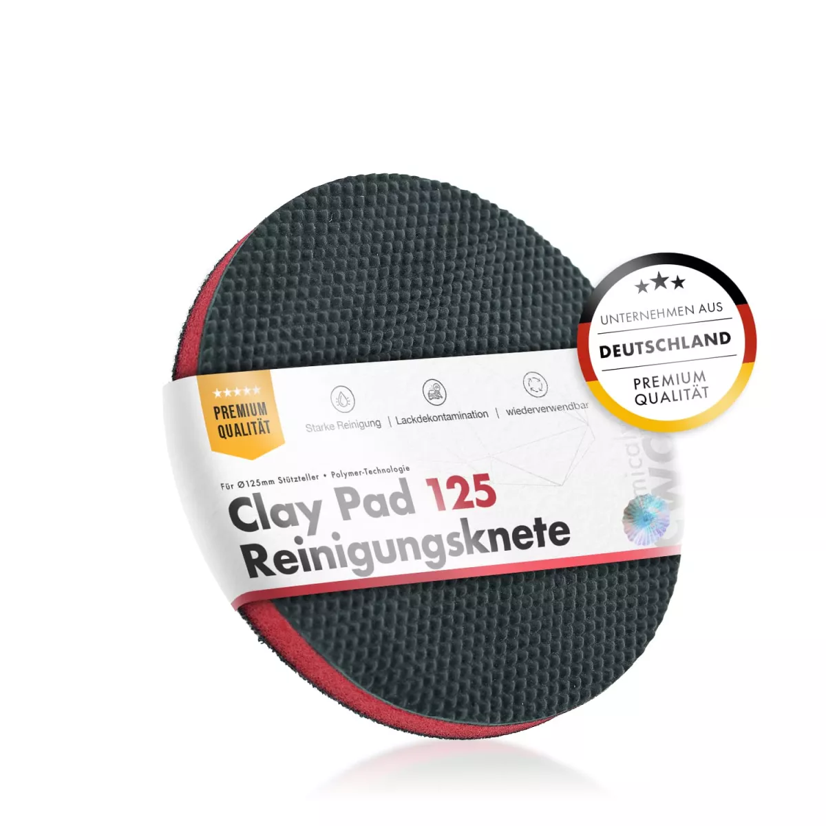 Clay Pad Knet-Polierpad 125 mm