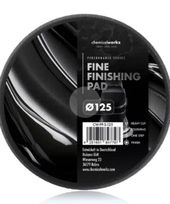chemicalworkz Fine Finishing Performance Pad 125mm schwarz