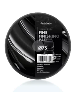 chemicalworkz Fine Finishing Performance Pad 75mm schwarz