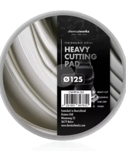 chemicalworkz Heavy Cutting Performance Pad 125mm grau