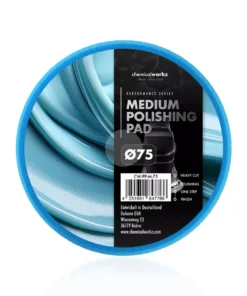 chemicalworkz Medium Polishing Performance Pad 75mm blau