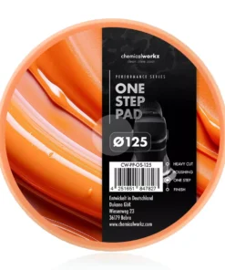 chemicalworkz One Step Performance Pad 125mm orange