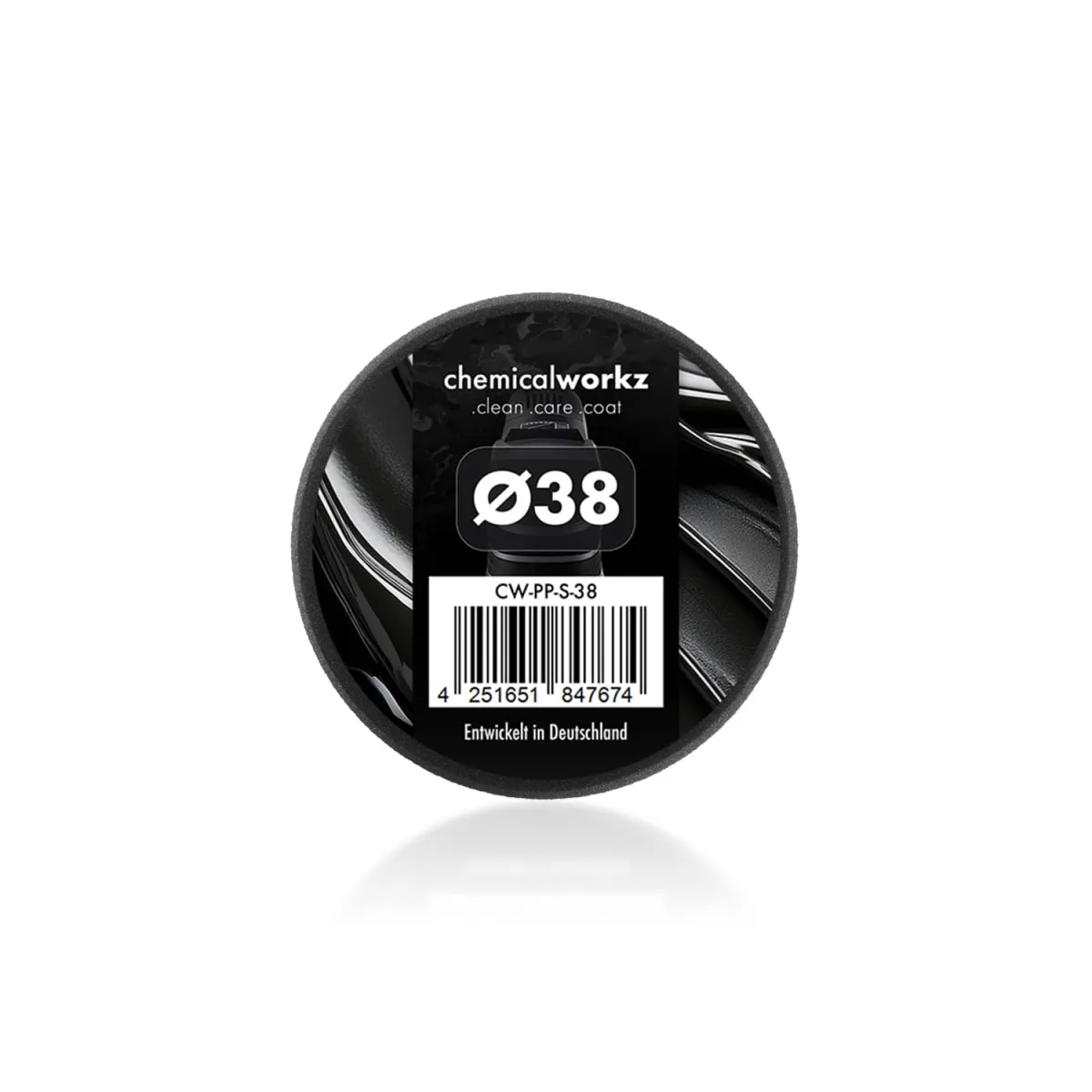 chemicalworkz Fine Finishing Performance Pad 38mm schwarz