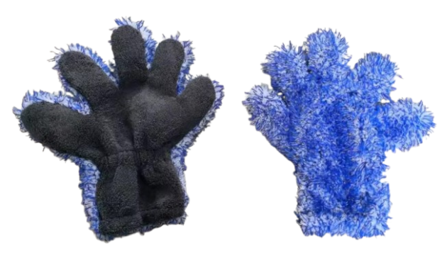 Polished Waschhandschuh 5 Finger Perfekt Für Fahrzeuge und Felgen Autopflege