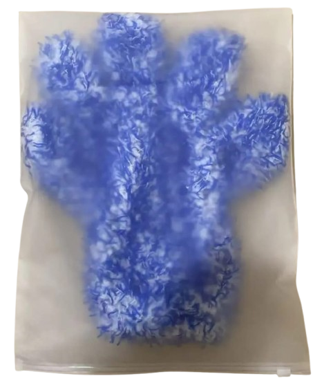Polished Waschhandschuh 5 Finger Perfekt Für Fahrzeuge und Felgen Autopflege – Bild 2