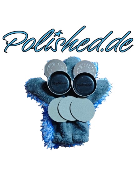 POLISH-PUCK Durabright Set inkl Waschhandschuh