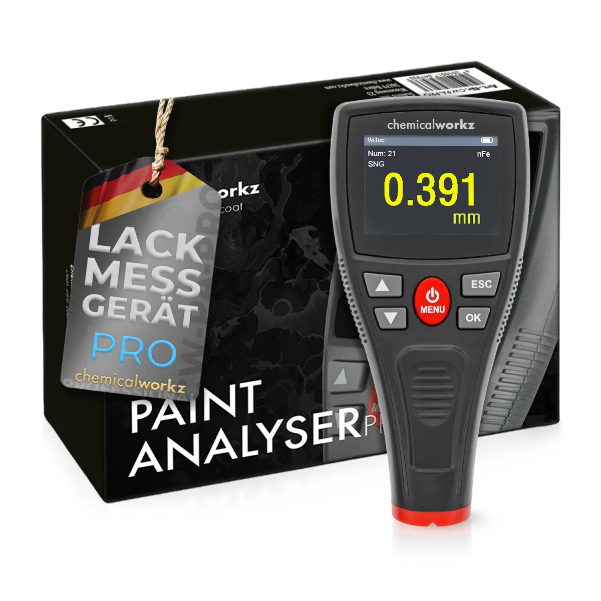 chemicalworkz Paint Analyser Pro Lackschichtdickenmessgerät