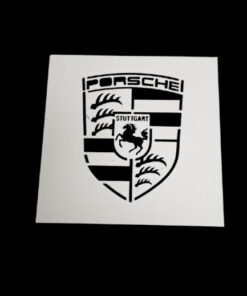 Schablonen für die Fahrzeugaufbereitung - Porsche