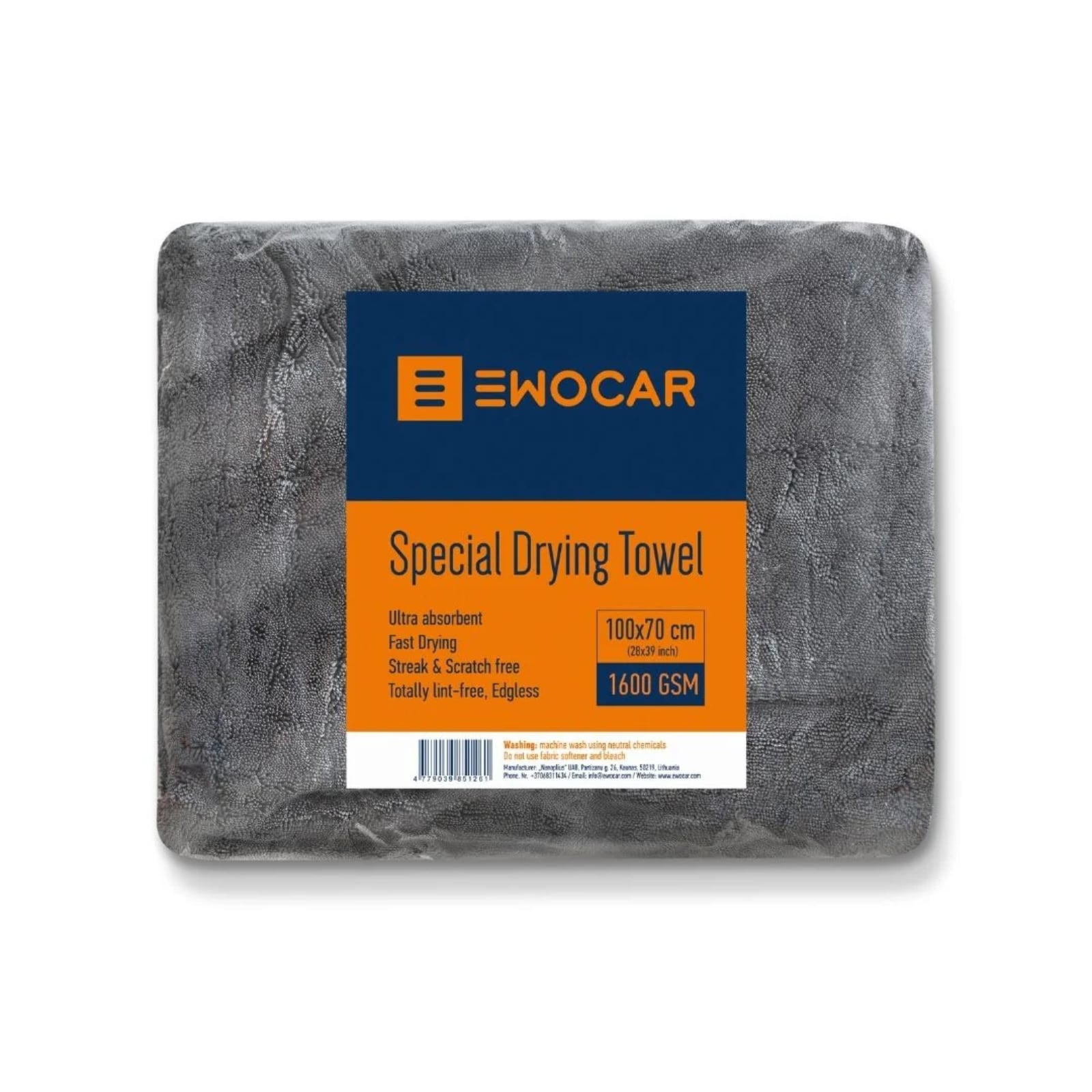 Ewocar Spezial-Trockentuch 1600 g/m² 100 x 70 cm